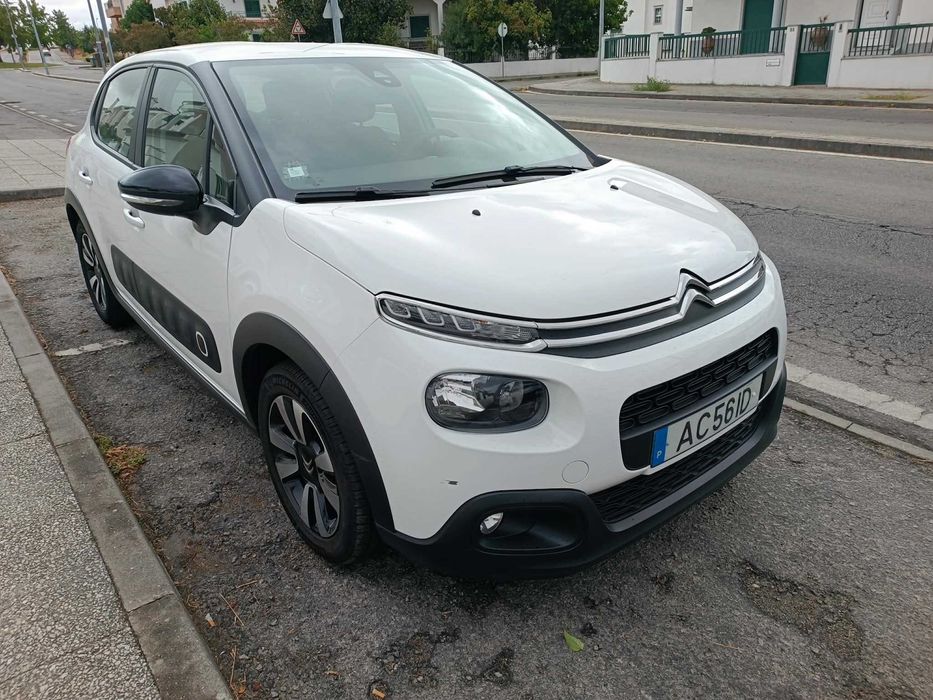 Citroën C3 1.2 PureTech matriculado em agosto de 2020, atualmente com 48.646 km.
