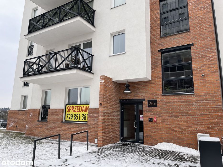 Mieszkanie 39 m2 Parter Osiedle Stara Cegielnia Parking,Wykończone!