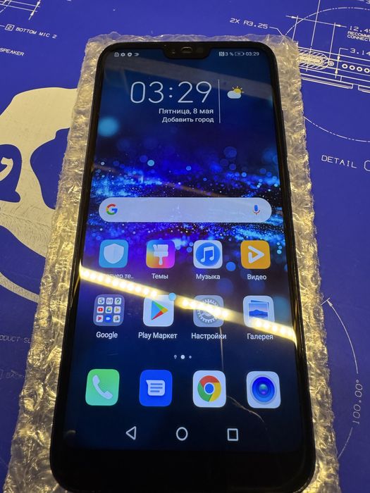 Honor 10 4/64GB Black (COL-L29)