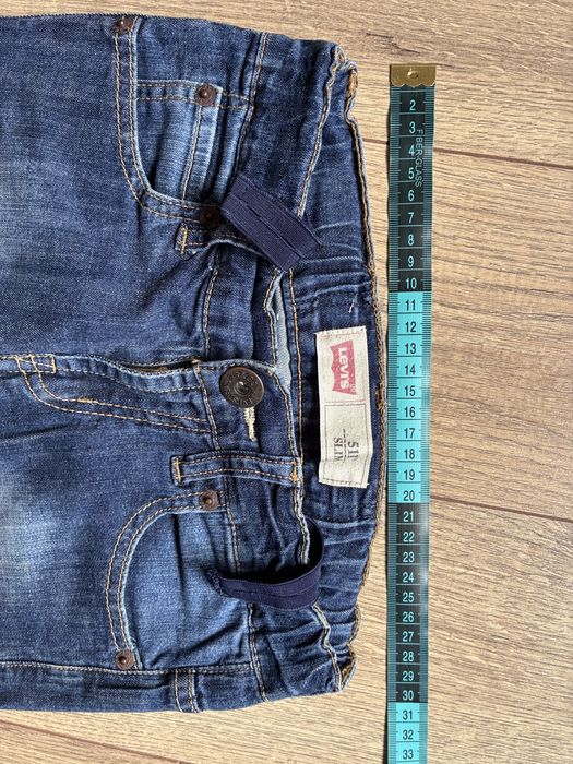 Spodnie chłopięce jeansy Levis 8 lat 128 slim