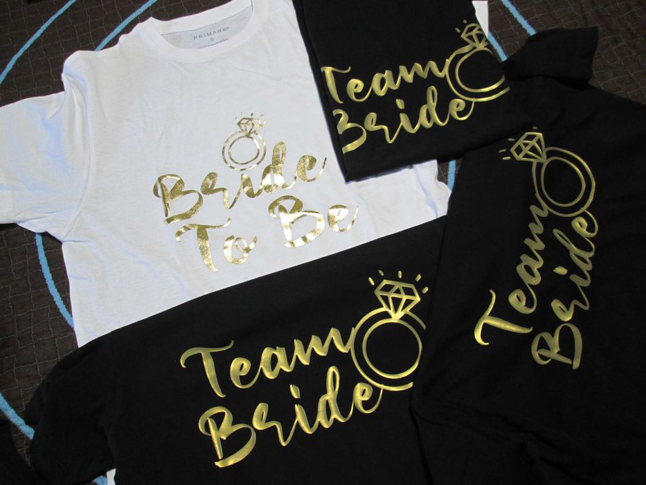 T-shirt Team Bride - Despedida de Solteira em SALDOS