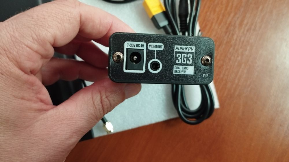 Комплект RUSHFPV 3.3GHz VRX  для FPV без запису на карту