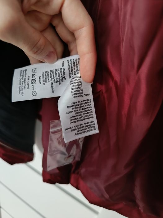 Kurtka ciążowa z wstawka dla niemowląt rozmiar 36 / 38