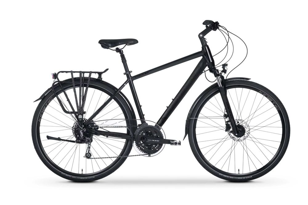 Rower trekkingowy 28 Tabou Kinetic 5.0 27 bieg prądnica hydraulika