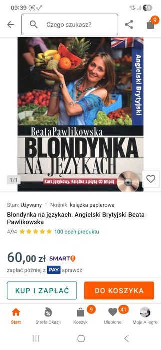 Blondynka na językach i rozmówki polsko-angielskie
