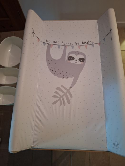 Przewijak Ikea + nakładka Ceba Baby
