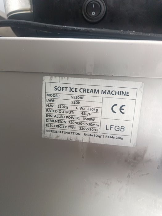 Maszyna do lodów wloskich