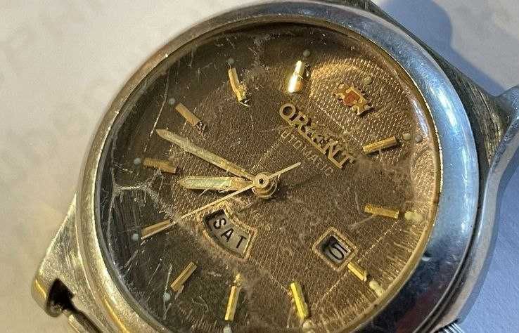 Антикварний вінтажний японський чоловічий годинник Orient