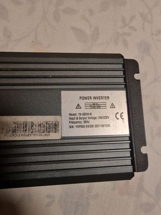 Przetwornica 24v na 240  600w