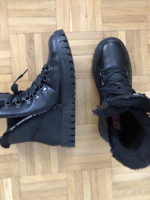 Jak nowe botki ocieplane Rieker
