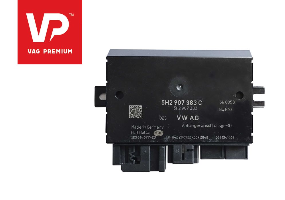 5QO907383N AUDI VW SKODA SEAT parametryzacja sterownik moduł hak