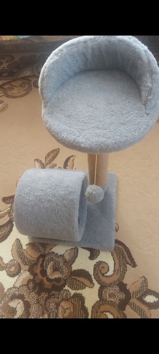 Дряпка для кота, Котейка 30х30х54 см для маленьких кошенят