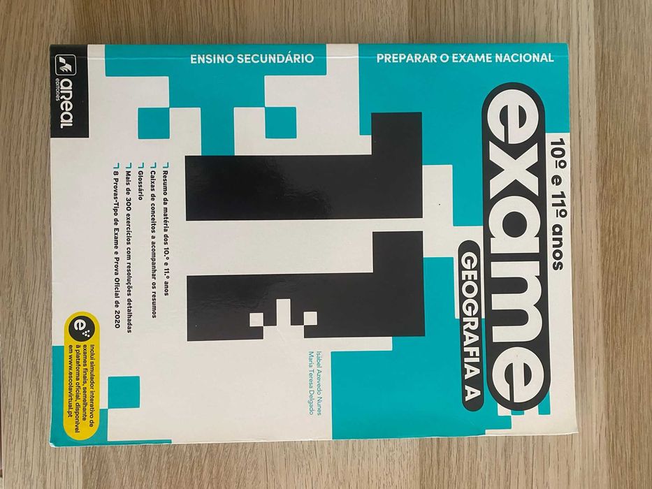 Livro Exame de Geografia A 11º ano
