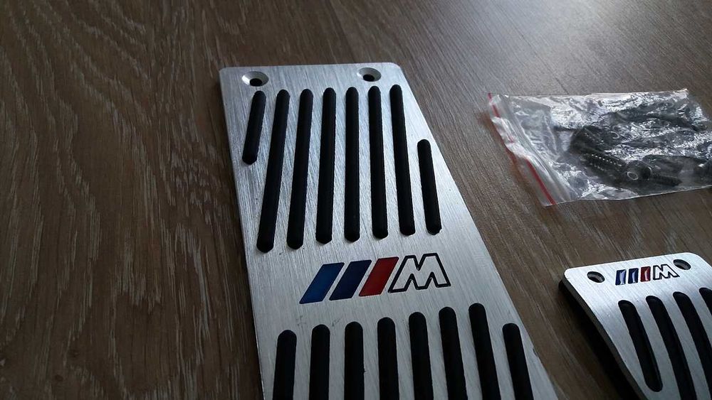 Nakładki na pedały aluminiowe m pakiet BMW E46 E90 E39