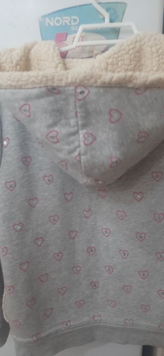 Толстовка на овчині на дівчинку 10-12 років