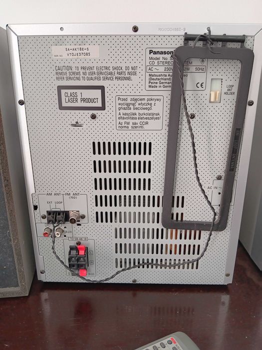 Mini Aparelhagem Panasonic