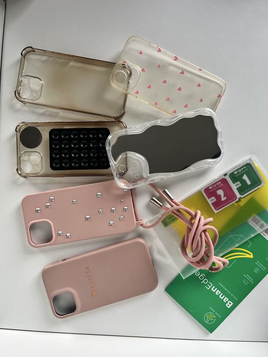 Zestaw etui i foli na ekran Iphone 13
