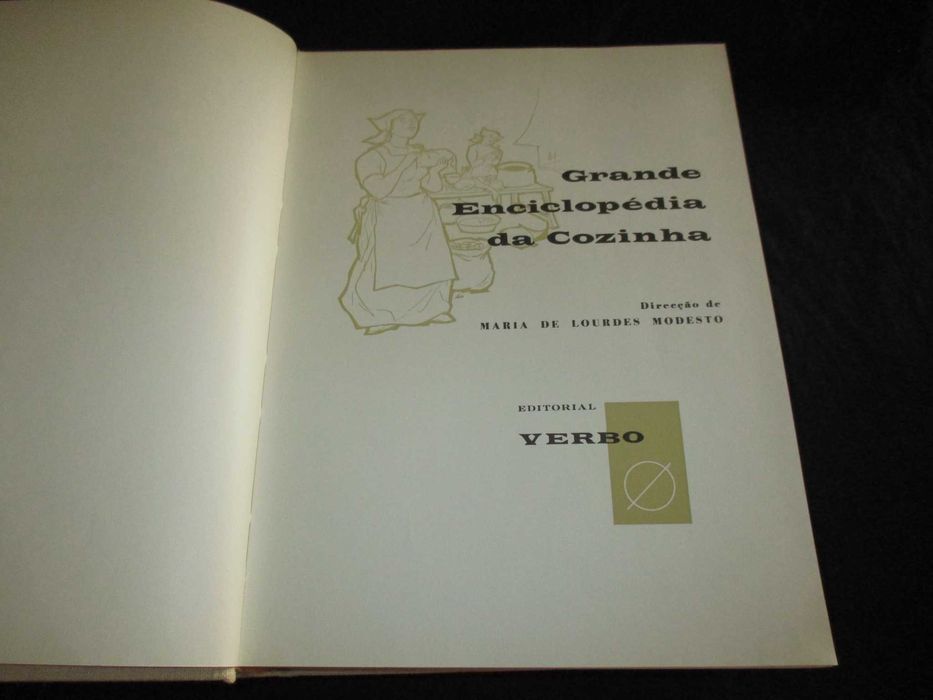 Livros Grande Enciclopédia da Cozinha Maria de Lourdes Modesto