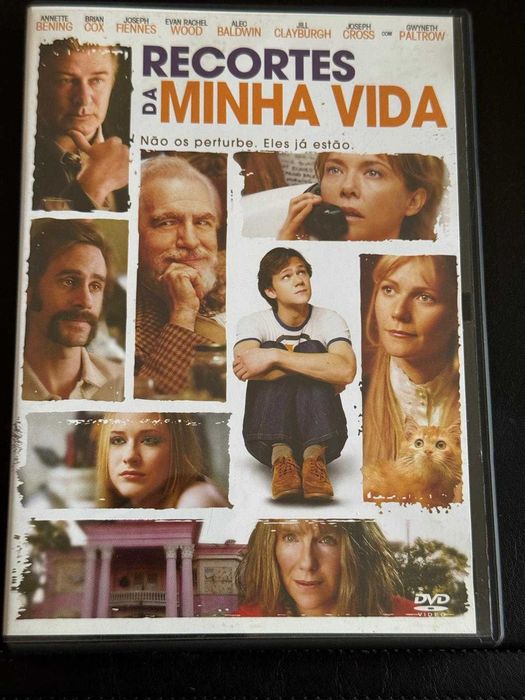 DVD do filme Recortes da minha vida
