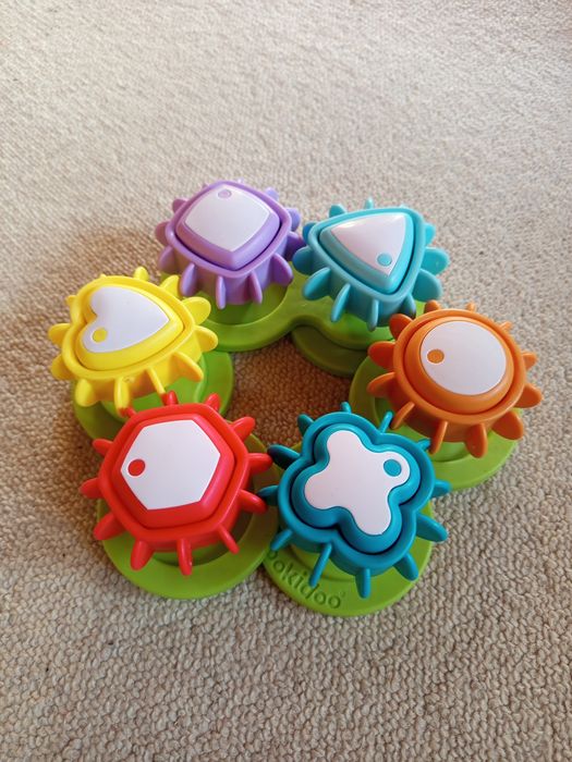 Yokidoo zabawka obrotowa kształty montessori sorter