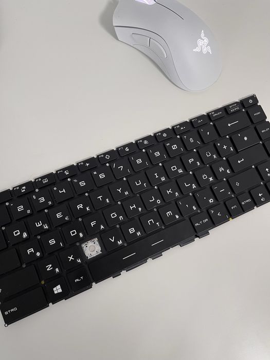 Кнопки для клавіатури MSI механізми та клавіші поштучно
