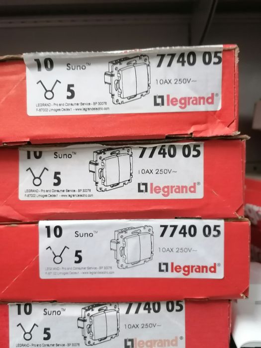 Material elétrico legran novo em caixa