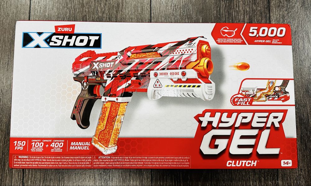 Бластер X-Shot Hyper Gel Small (36622R) 5000 гелевых пулек