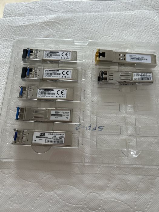 Wkladki SFP elektronika