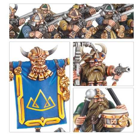 Warhammer Fantasy:4 Dwarf Quarrellers(моделі, хобі)