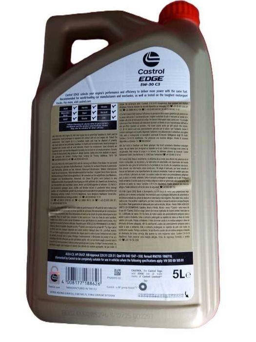 Castrol Edge Olej Silnikowy 5W-30 c3 5L