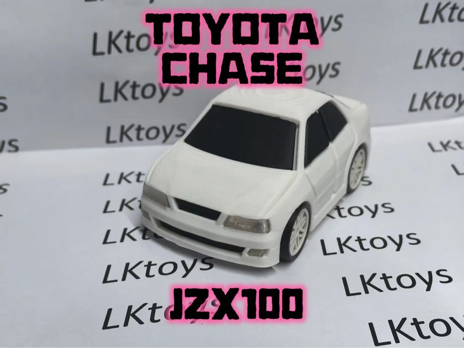 TOYOTA CHASE JZX100 Modelo Carro Detalhado