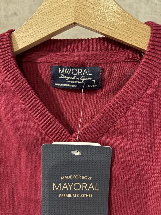 Бавовняний светрик mayoral 7 років 122 см