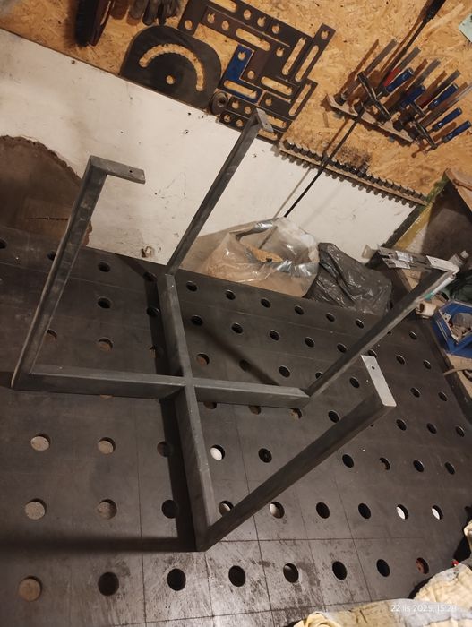 Nogi stalowe do stołów stolików kawowych