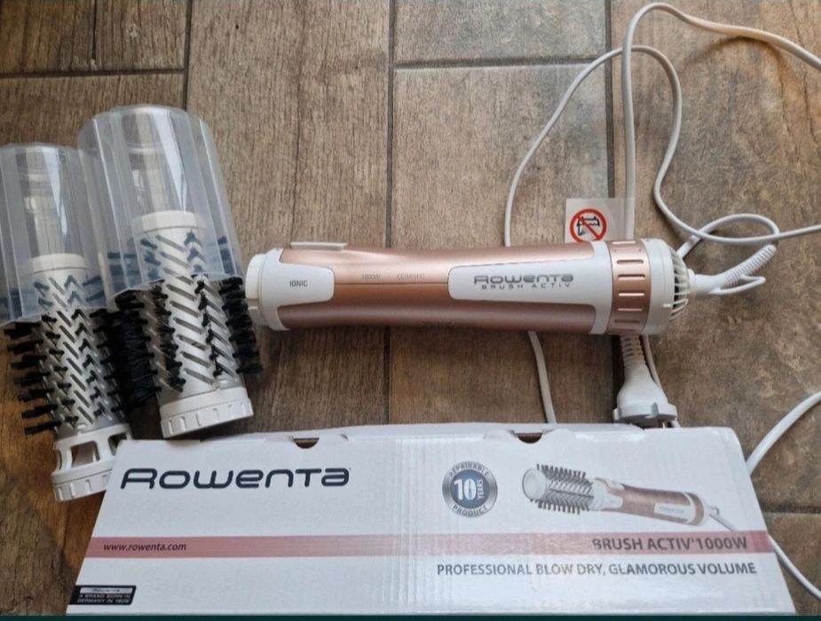 Rowenta activ brush suszarko-lokówka obrotowa nowa