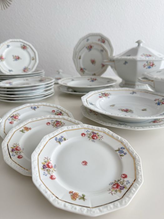 Serwis obiadowy Rosenthal Biała Maria Selb Germany