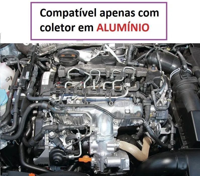Reparação Erro P2015 Coletor Admissão VAG 2.0 TDI CR Coletor Alumínio