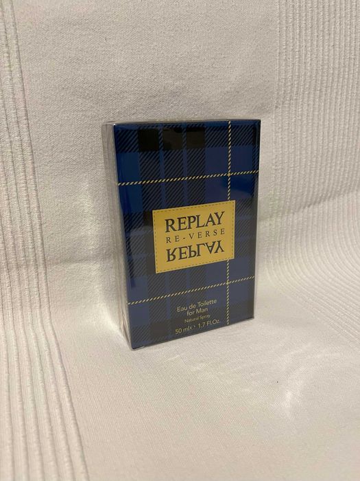 Replay Signature Re-Verse 50 ml edt nowa męska woda toaletowa