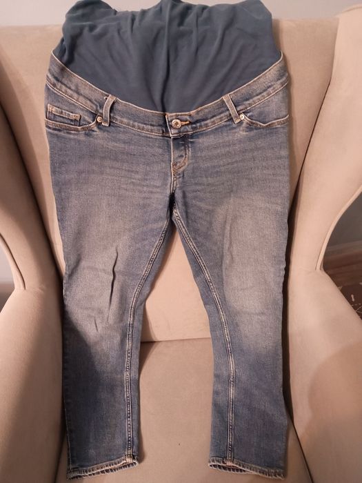 Spodnie ciążowe r.S h&m