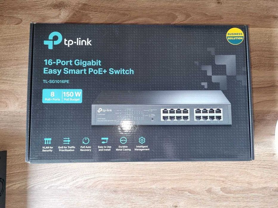 Новий світч switch комутатор мережевий TP-Link TL-SG1016PE