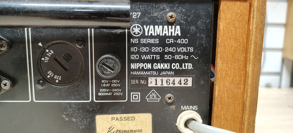 Amplituner YAMAHA CR-400. Vintage Chojnów • OLX.pl
