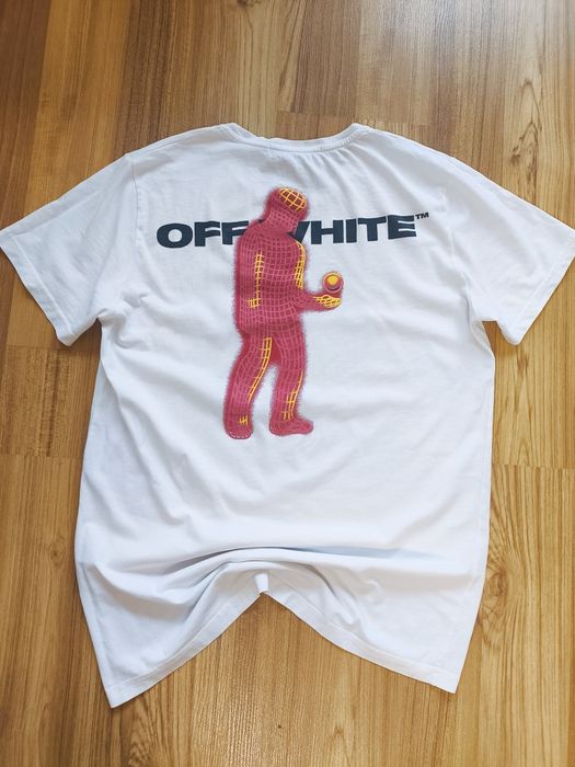 Футболка Off-White Hands and Planet SS19 size L