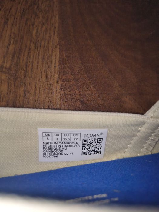 Espadryle Toms rozm 35