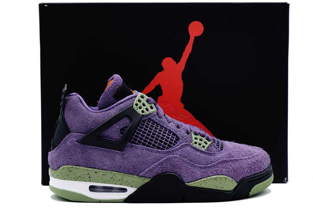 Nike AIR JORDAN 4 Canyon Purple – Buty | AQ9129–500