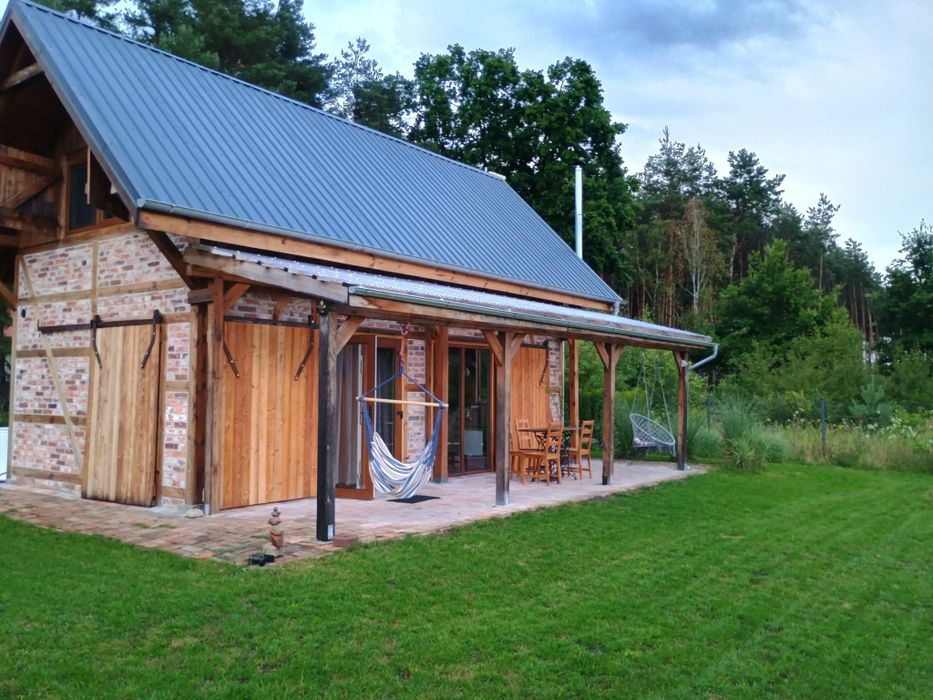 Domek nad jeziorem Jeziorna koło Sława