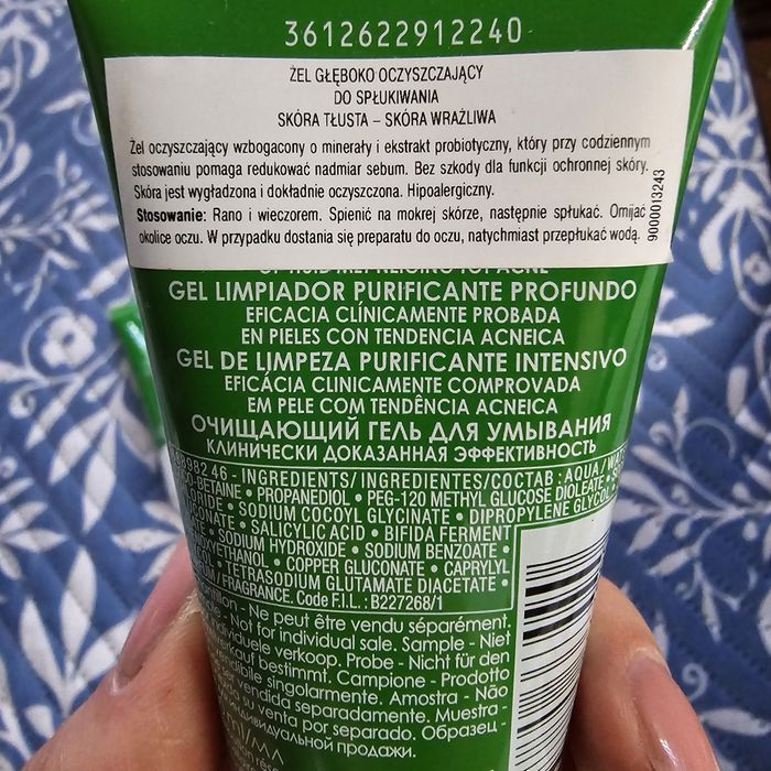 Vichy Normaderm Phytosolution, głęboko oczyszczający żel  50 ml