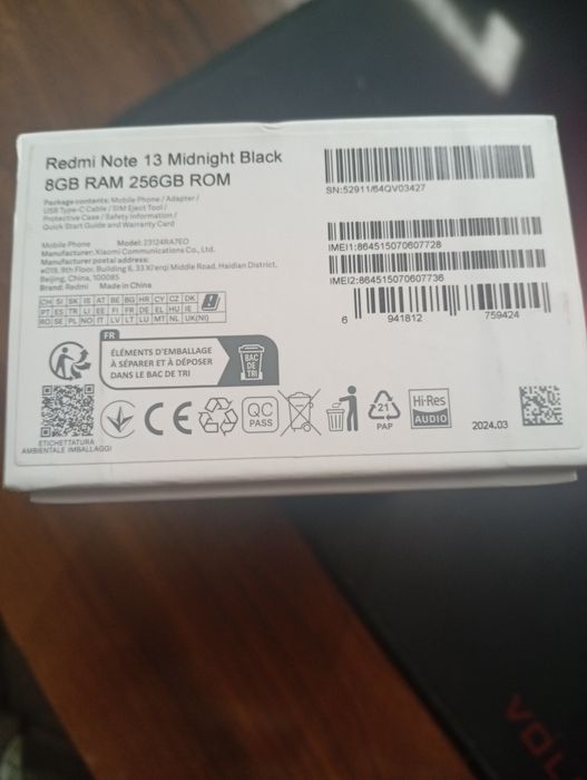 Telefon redmi note 13