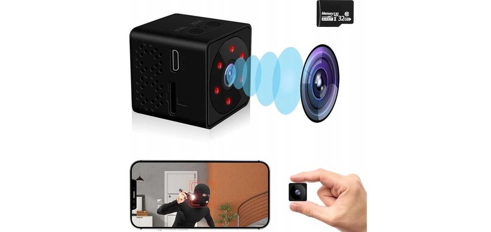 Mini Kamera Bezpieczeństwa Wi-Fi UCOCARE Q16 Mini