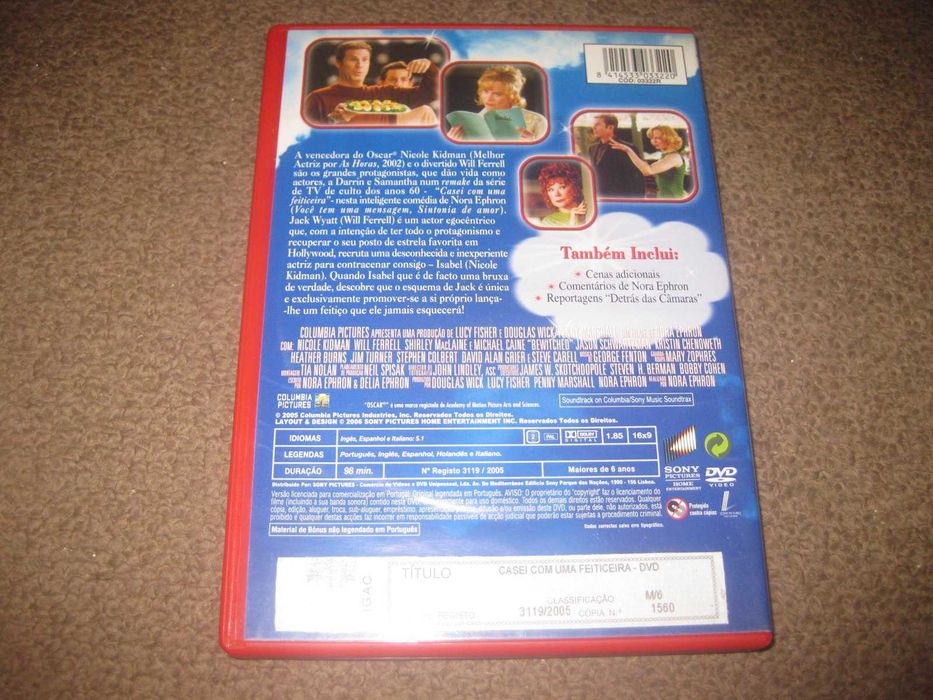 DVD "Bewitched" starring Nicole Kidman64739410607746121