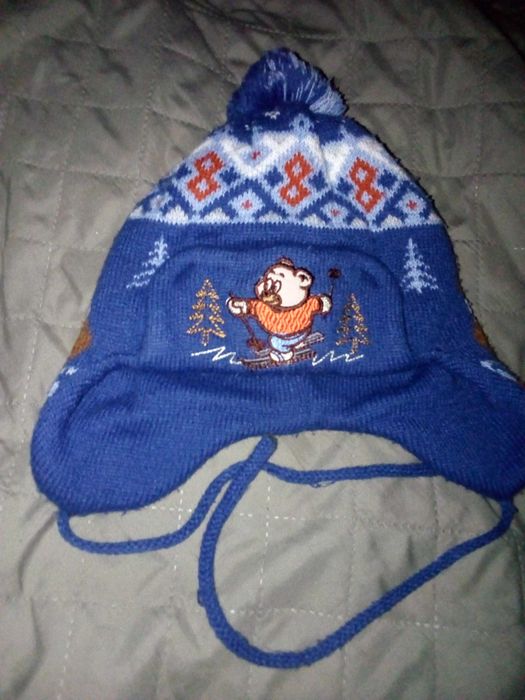 Шапка детская зимняя