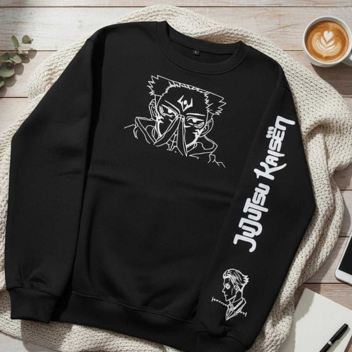 Sweter z nadrukiem